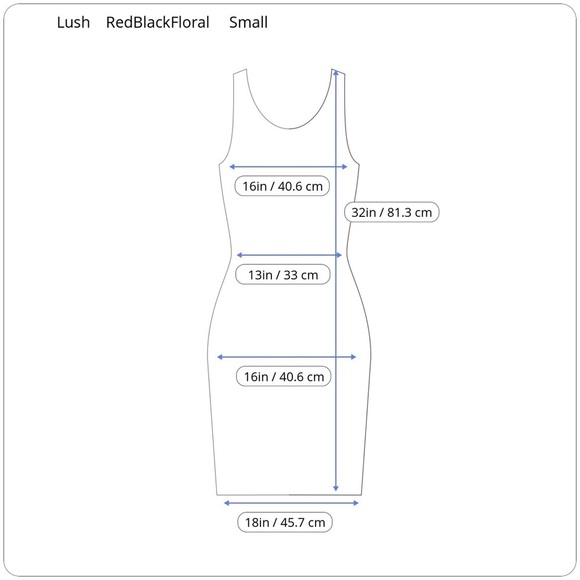 Lush Red Black White Liberty Floral Mini Ruched Dress Smocked Back Small - Picture 15 of 16